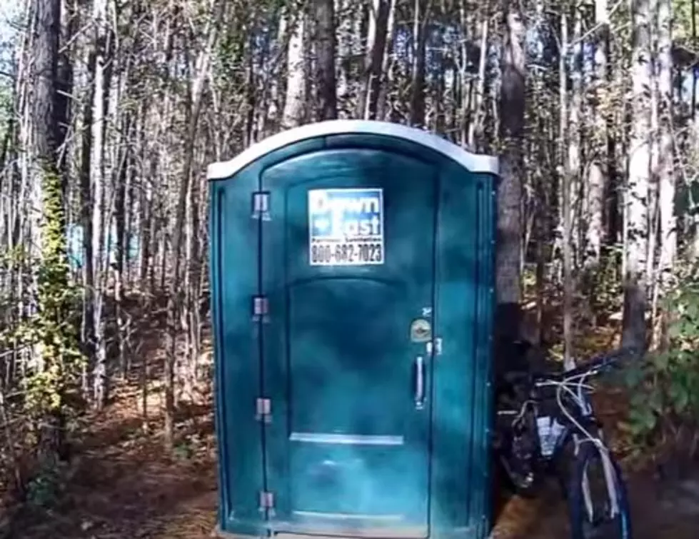 Worker Injured When Portable Toilet Hit By Dump Truck