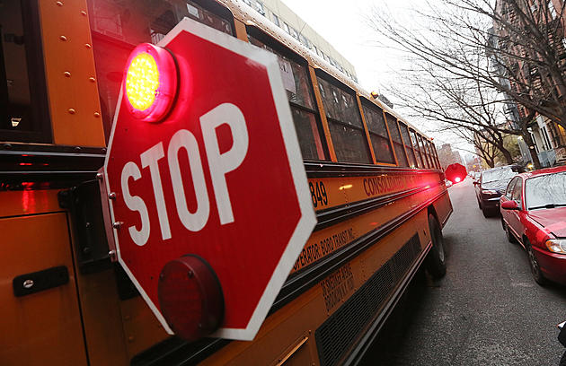 Acadia School Bus Went In Ditch