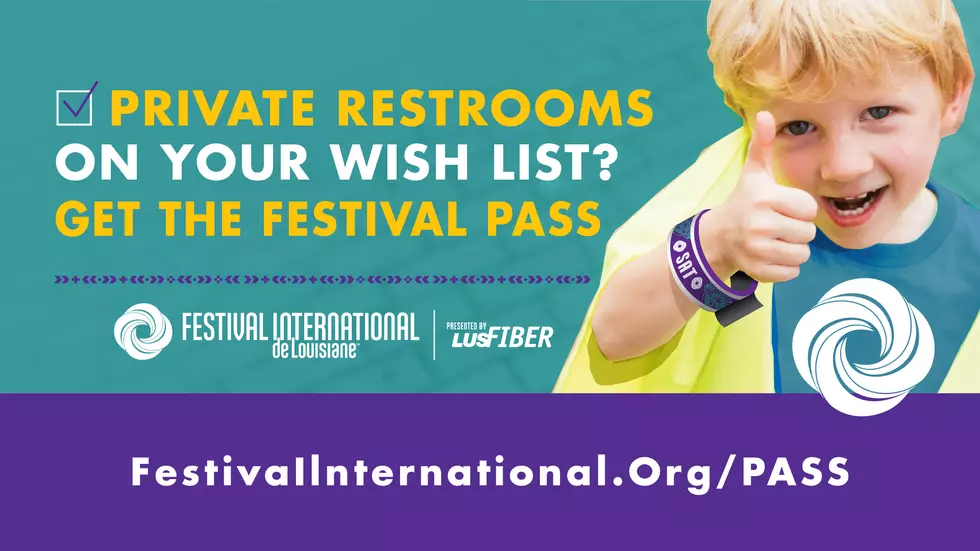 Festival International Pass Means Short Lines And Clean Potties!