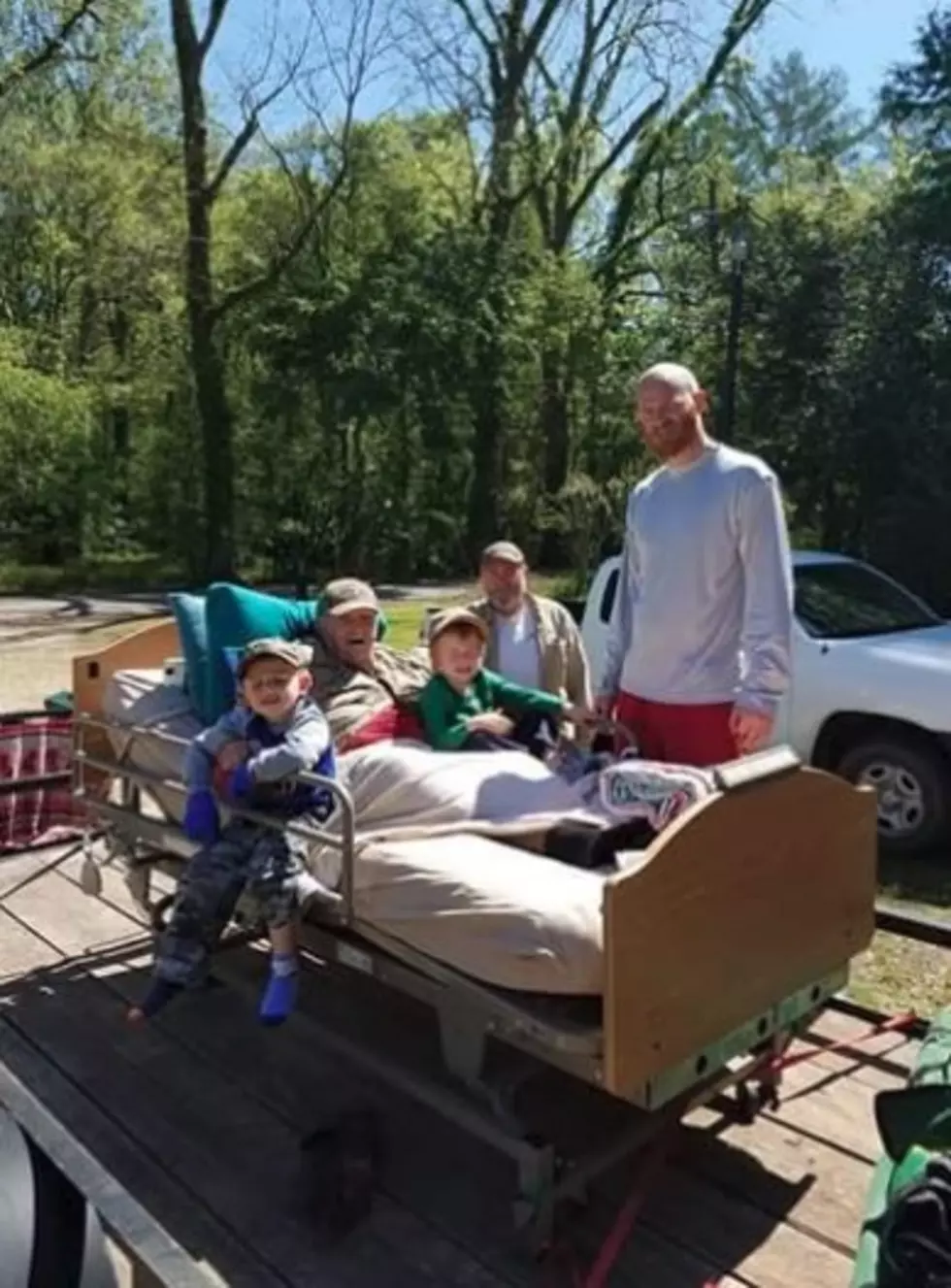 Local Family Takes Bed Ridden Grandfather On A Fishing Trip [Video]