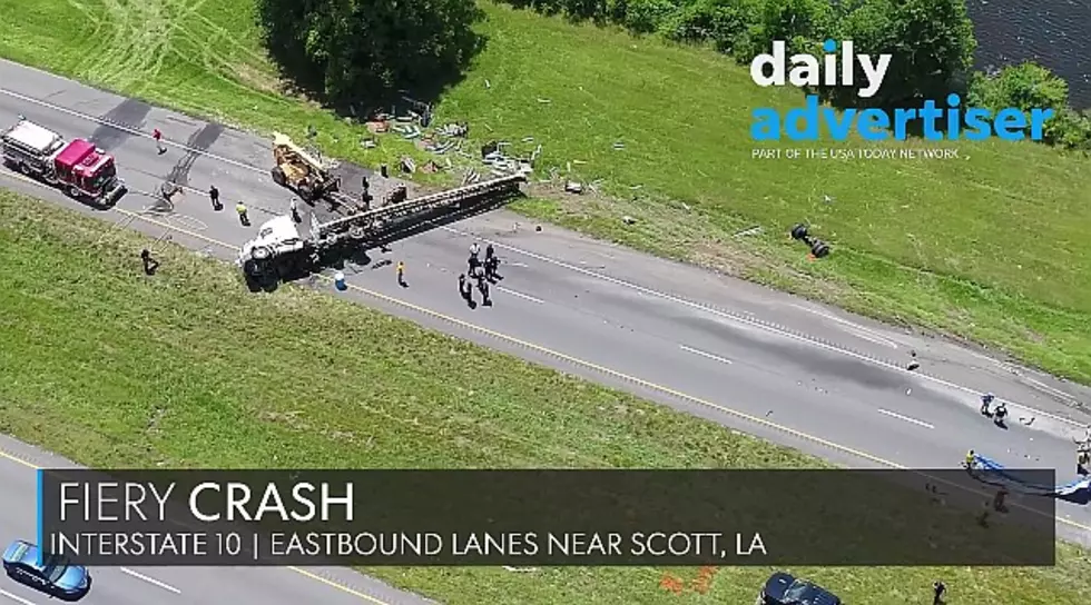 Drone Footage Of I-10 East Bound Crash [Video]