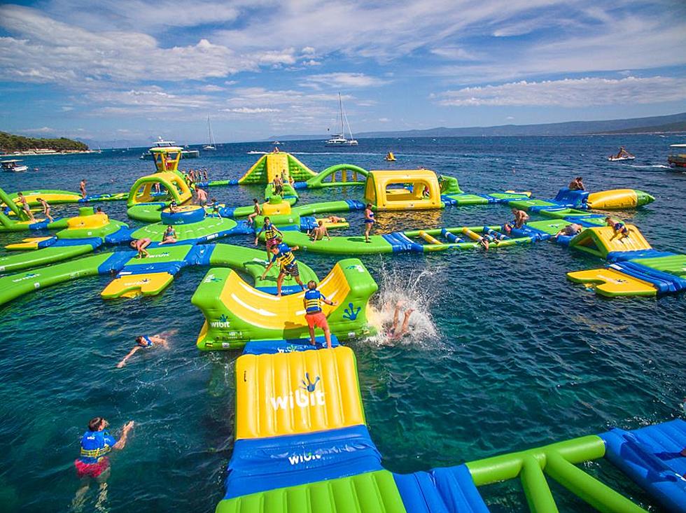 Texas Floating Aqua Park is Everything Your Kids Need This Summer