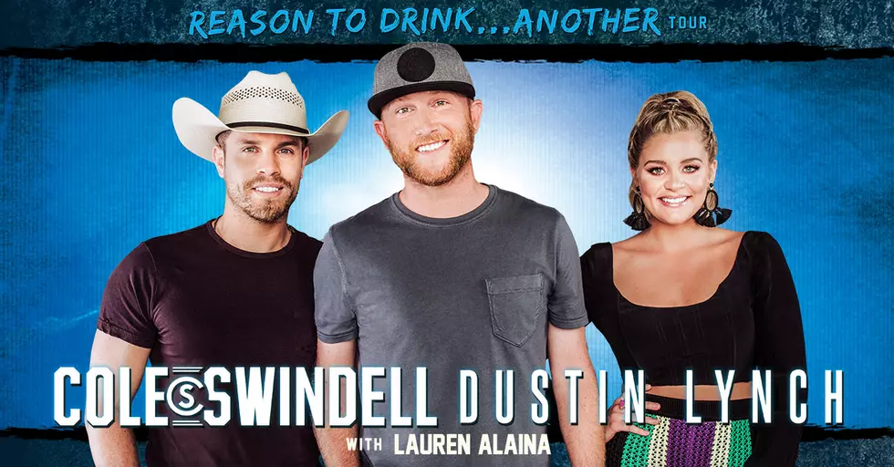 Cole Swindell Bringing His &#8216;Reason To Drink&#8217; Tour to Bossier City on December 13