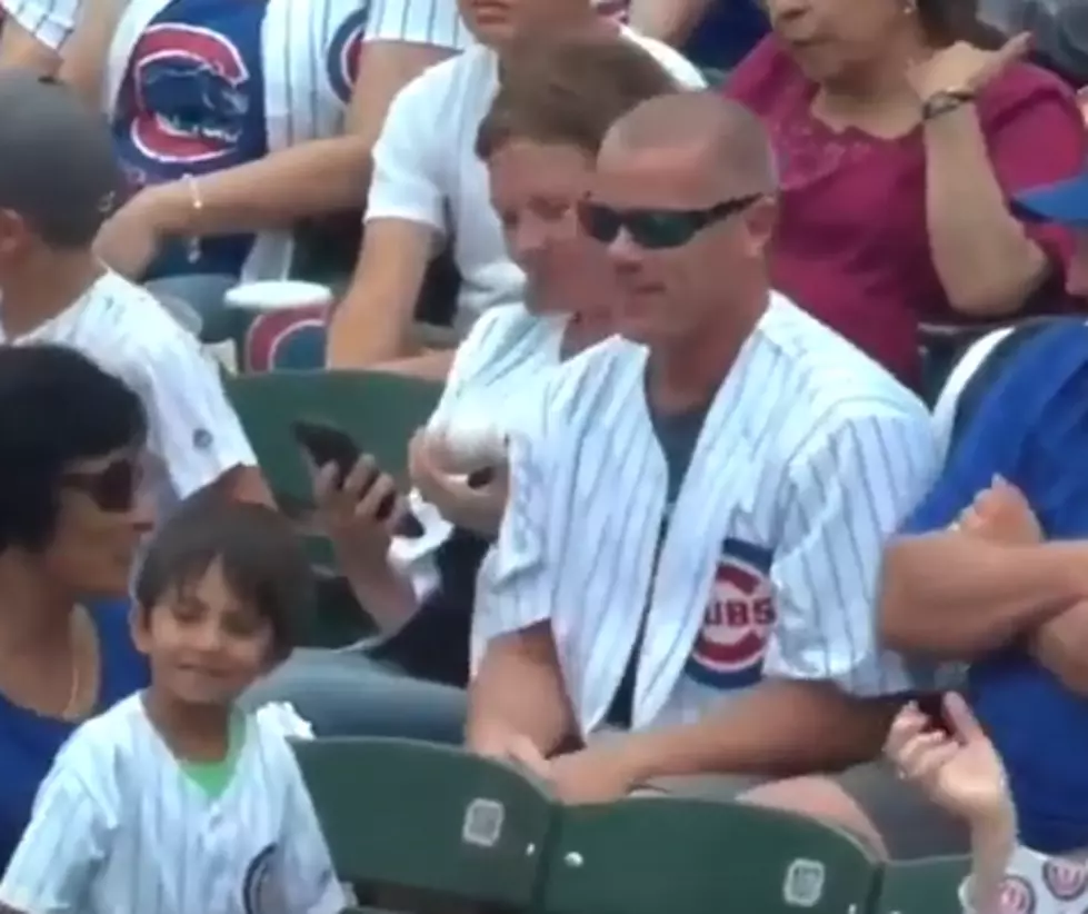 Adult Fan Takes Baseball From Kid In The Stands [Video]
