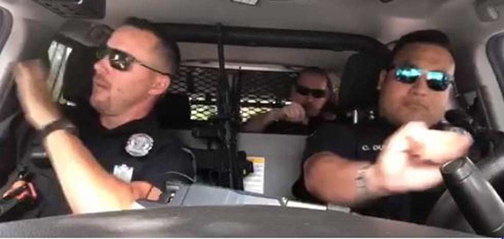 Texas Police Officers Answer Lip Sync Challenge