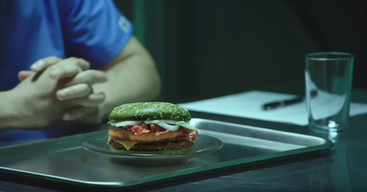 We Tried That Nightmare King Burger From Burger King You've Been Hearing  About