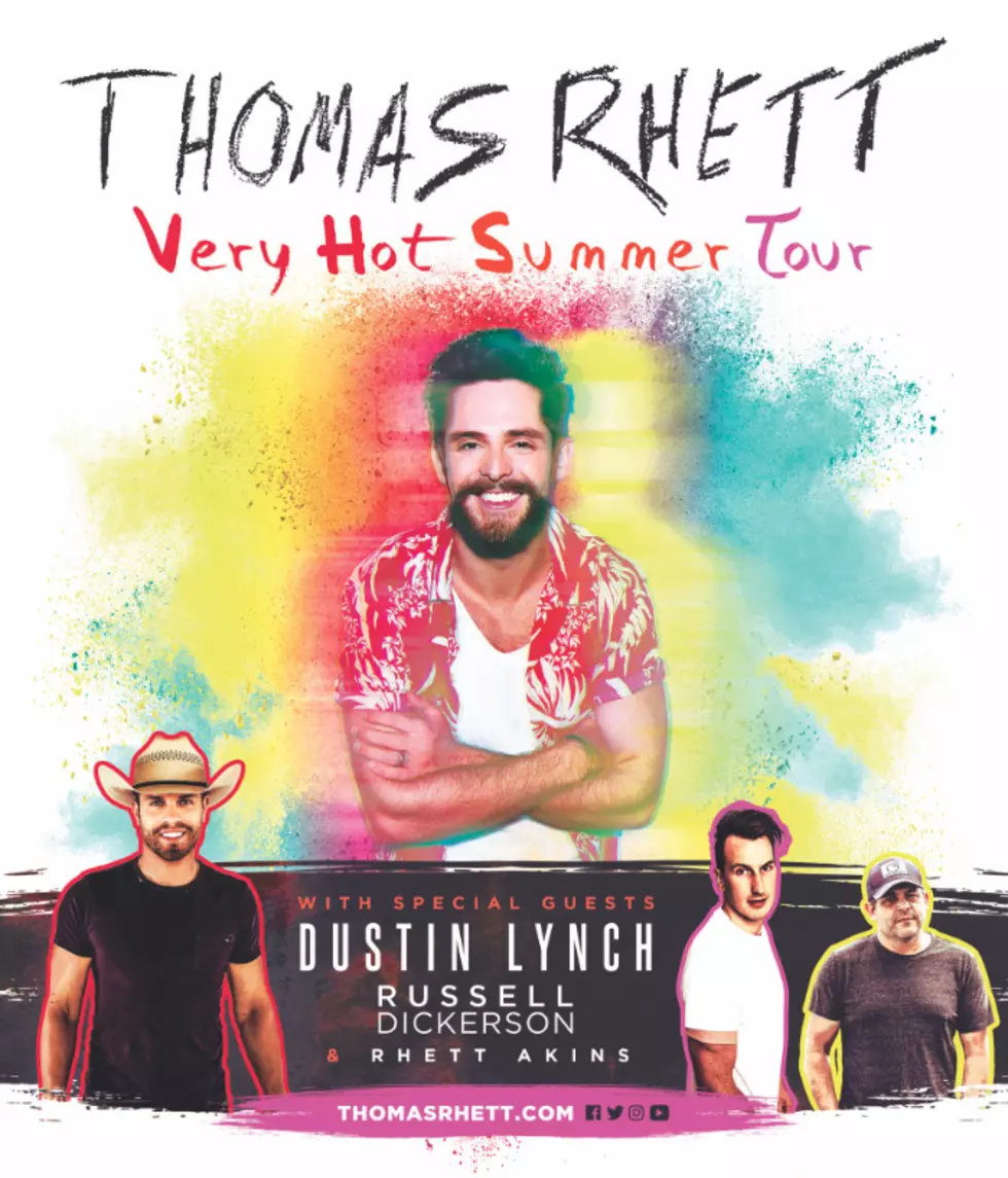 Thomas Rhett Announces 2019 &#8216;Very Hot Summer Tour&#8217;