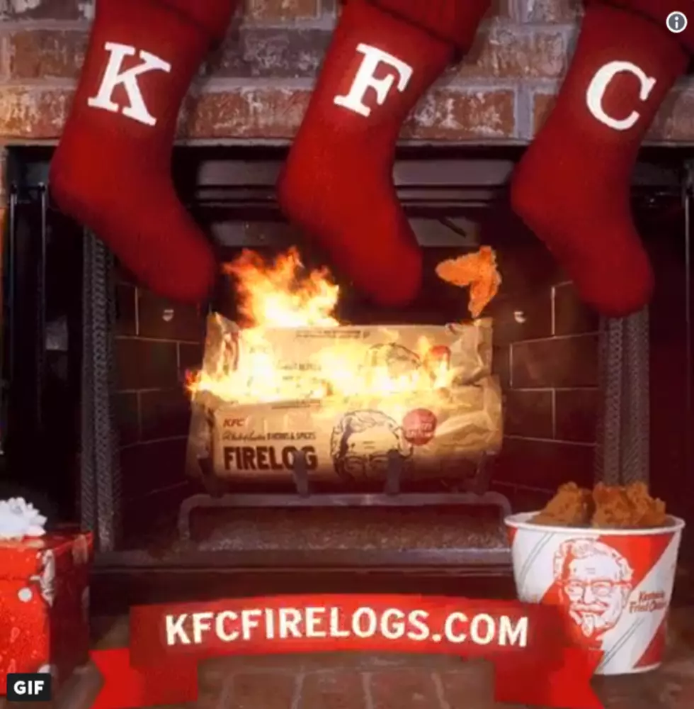 KFC Is Selling A Firelog That Smells Like Fried Chicken [Video]