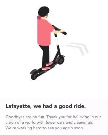 All Bird and Lime Scooters Officially Out of Lafayette