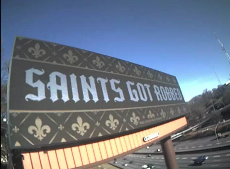 ‘Saints Got Robbed’ Billboards Go Up in Downtown Atlanta