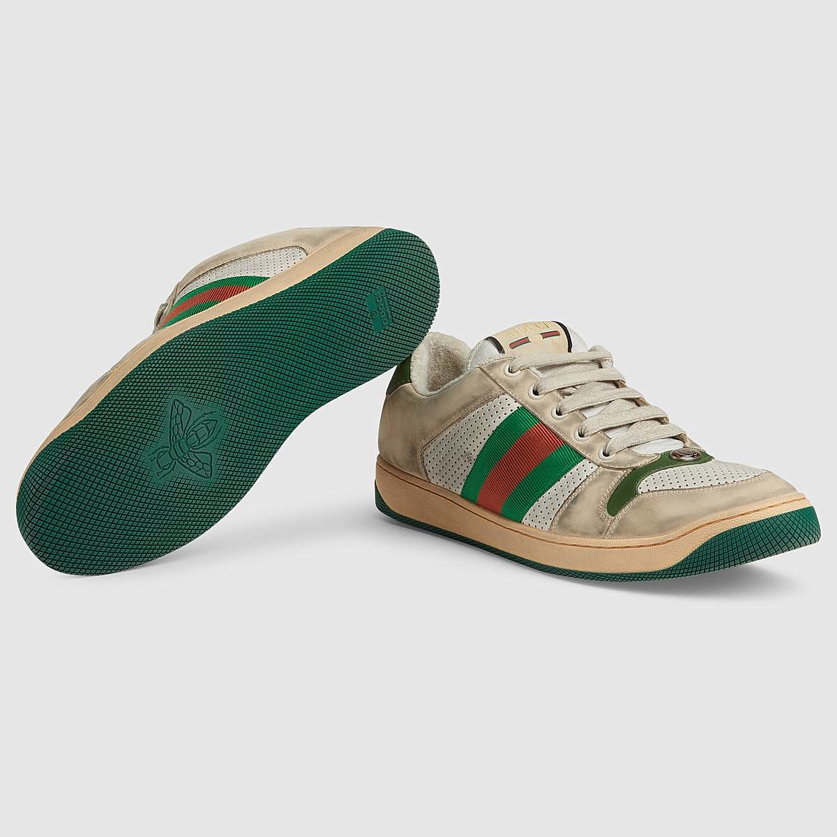 gucci dirty tennis shoes