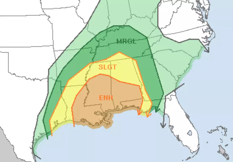 Acadiana Under The Gun With Severe Weather Threat Looming