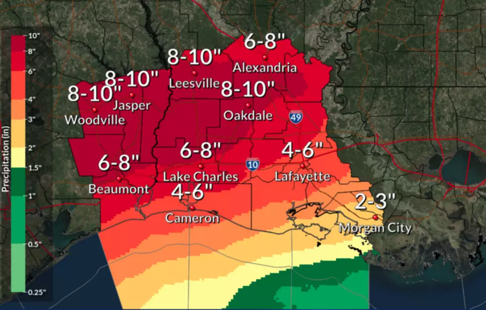 Soaking Rains, Severe Storms For South Louisiana This Week