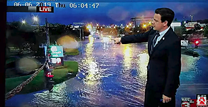 Louisiana Weatherman Hilariously Rips on People Driving Through...