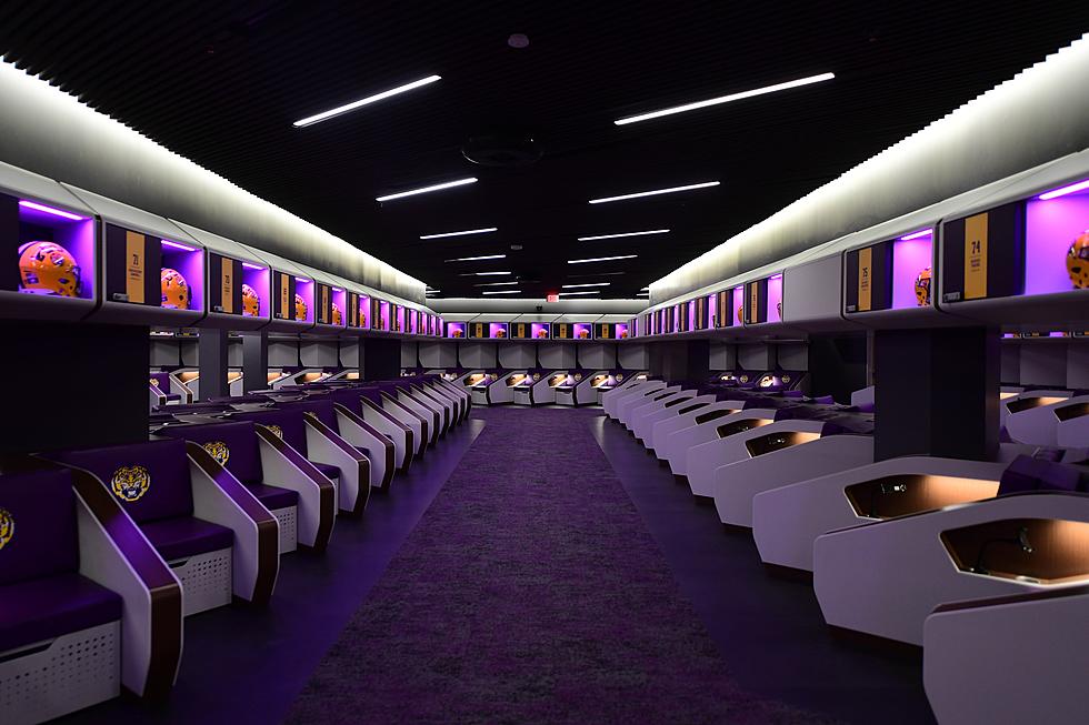 New LSU Locker Room is Out of This World