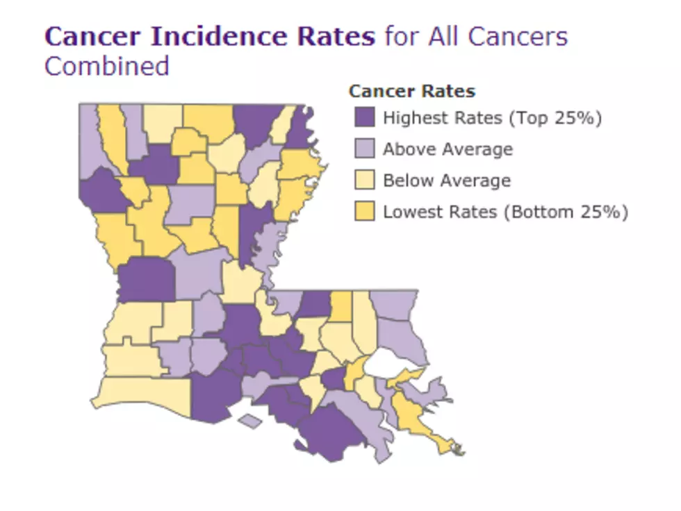 Cancer Data In Pictures Paints Startling Picture Of Acadiana