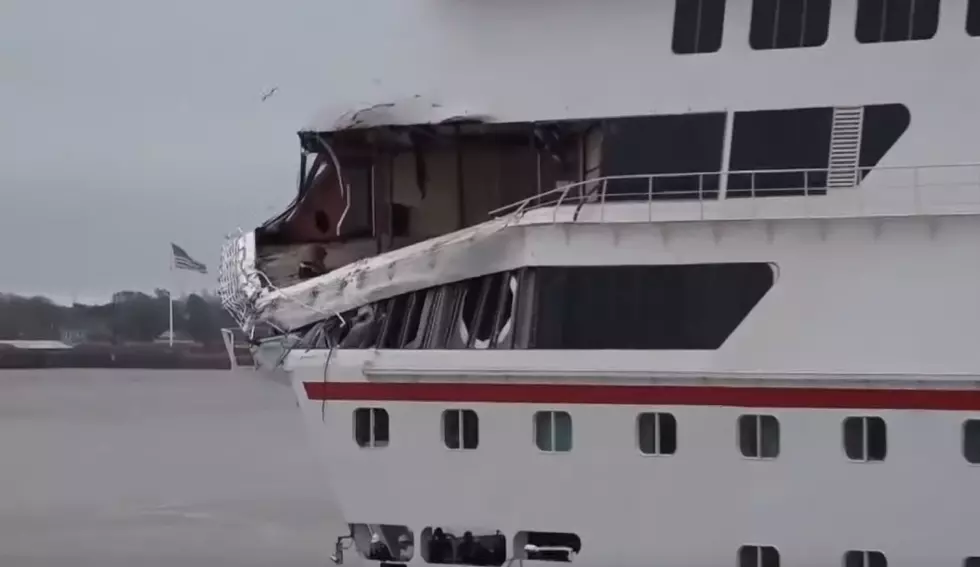 Damaged Carnival Cruise Ship Remains in New Orleans