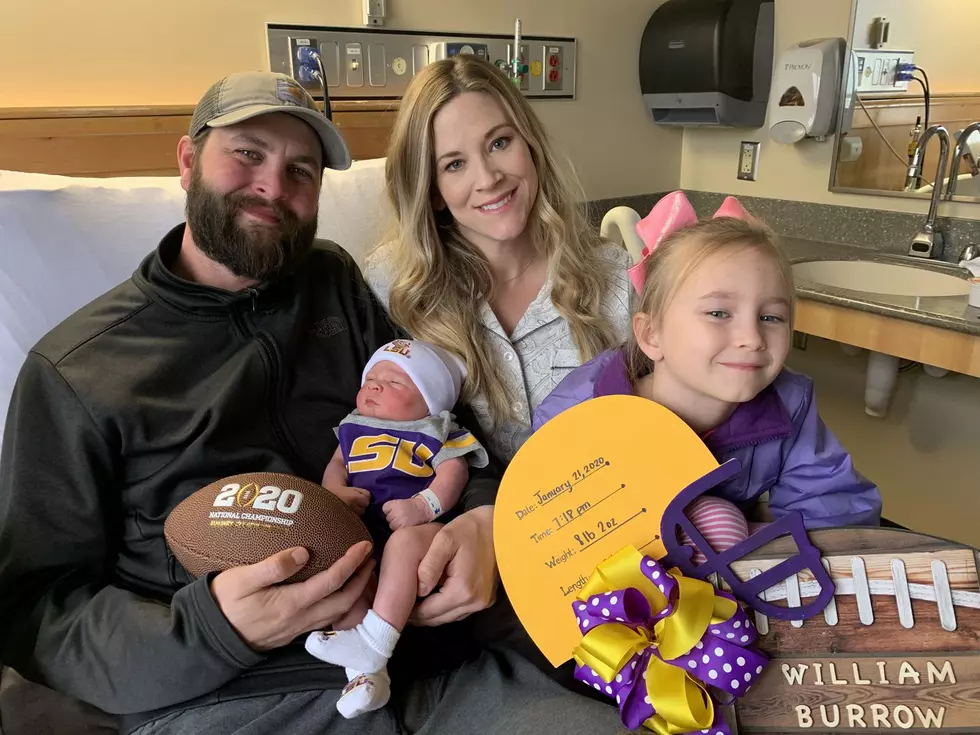 Baby Named After Joe Burrow Delivered at Baton Rouge Hospital