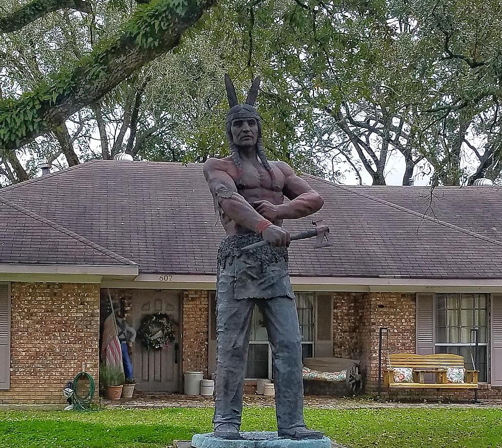 Have You Seen the 1 Ton 13-Foot Native American in Lafayette?