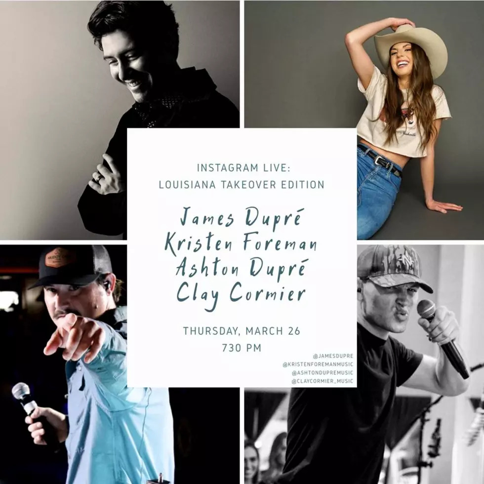 Instagram Live &#8216;Louisiana Takeover Edition&#8217; With Ashton Dupre&#8217;, Kristen Foreman, Clay Cormier and James Dupre&#8217;