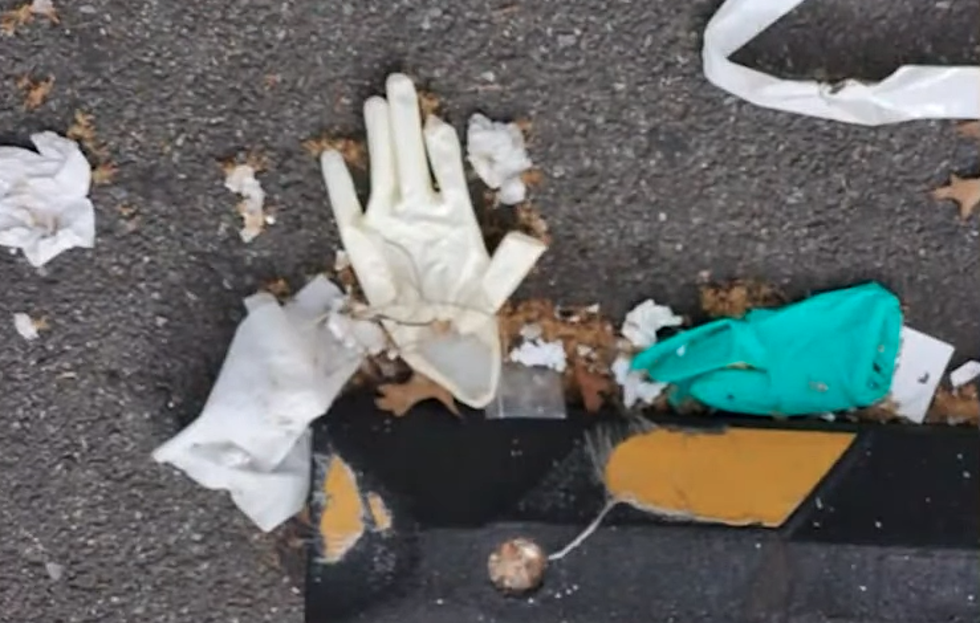 Health Officials Urge Proper Disposal of Used Gloves and Masks