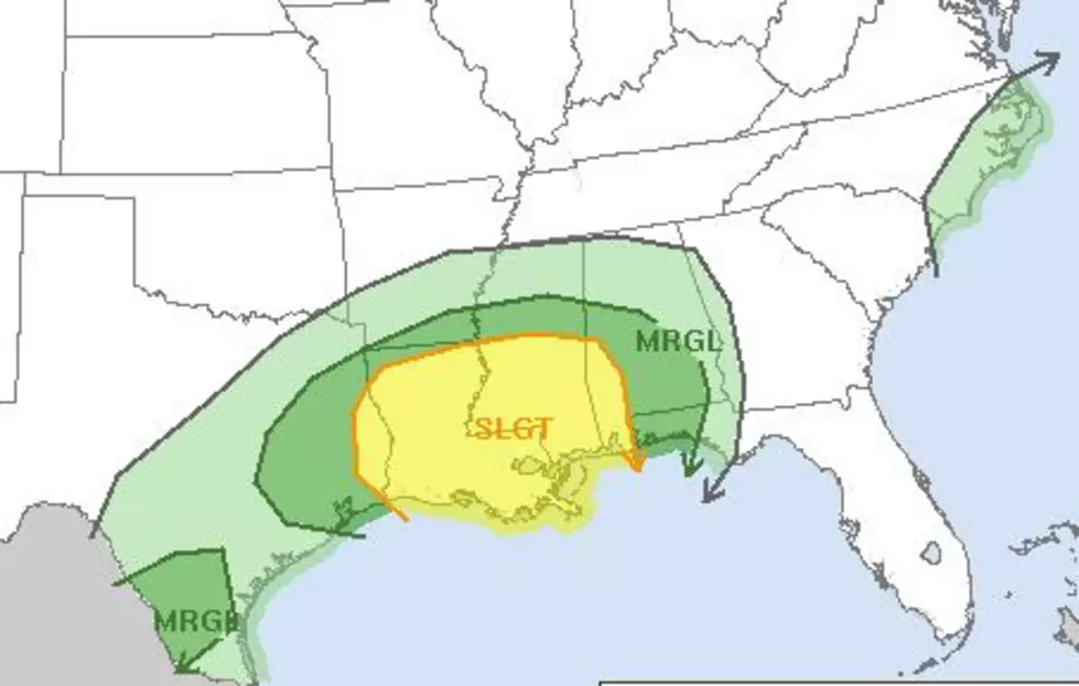 Timing Today&#8217;s Severe Weather Threat in Acadiana