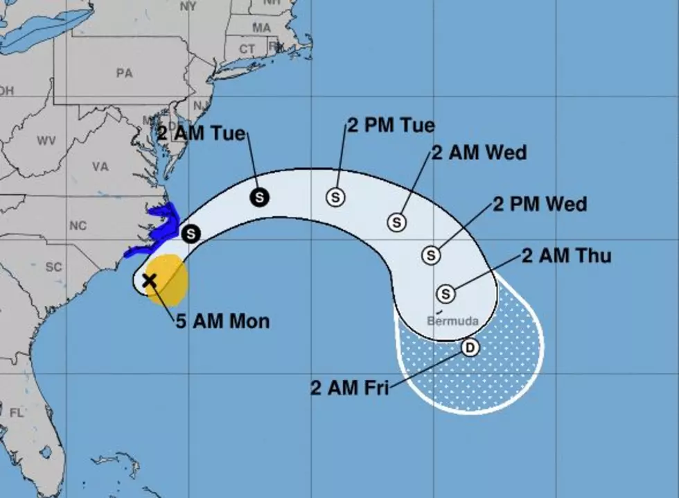 Tropical Storm Arthur Nearing North Carolina Coast