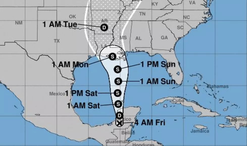 Cristobal Weakens, Still a Threat for Louisiana's Coast Sunday