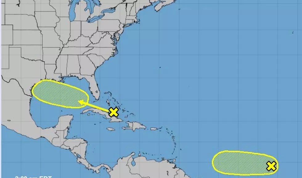 Two Areas of Tropical Concern Being Monitored for Development
