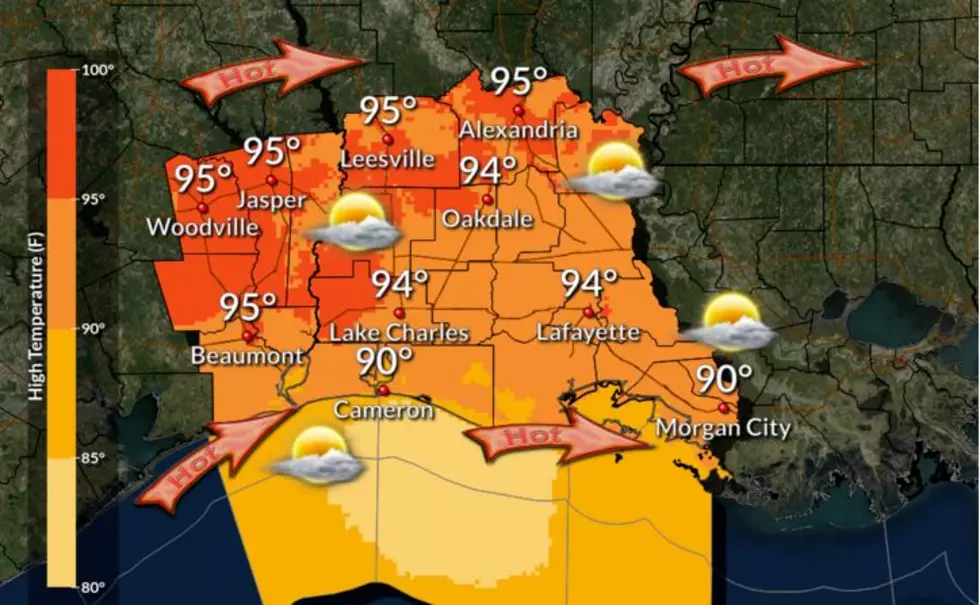 Heat Advisory Posted For Much of South Louisiana