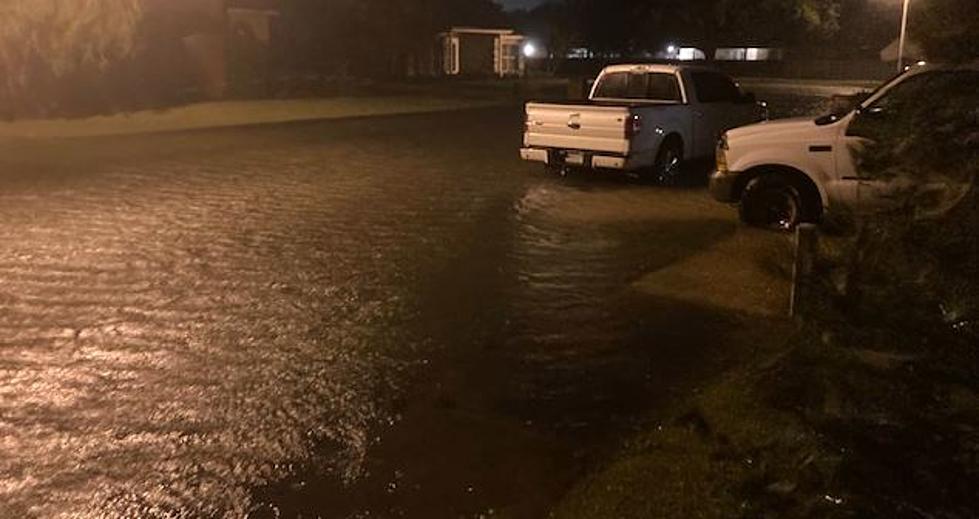 Water Filled Streets Common Across Acadiana