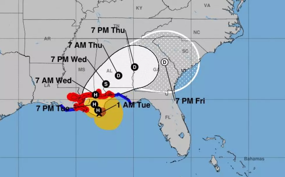 Hurricane Sally now Tracking Toward Alabama/Mississippi Line