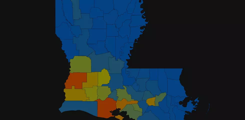 Louisiana Power Outage Map