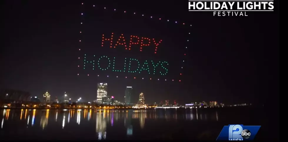 Hundreds of Drones Create Live Action Christmas Lights Display [Video]