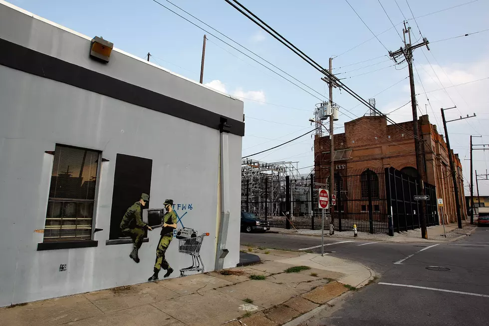 Banksy Murals in NOLA Vandalized [VIDEO]