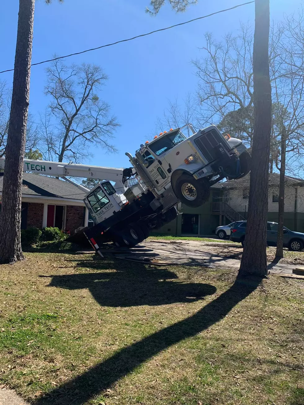 Crane Crashes Into Slidell Home, Minor Injuries Reported
