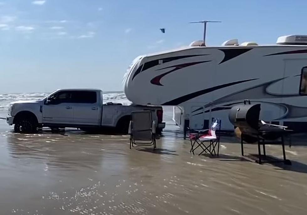 Louisiana Sheriff Says 'Don't Park in the Ocean'