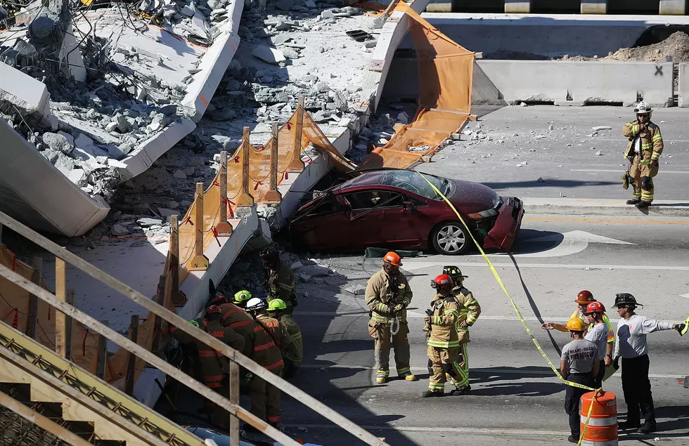 Multiple Fatalities Reported After Collapse Of Pedestrian Bridge In Miami