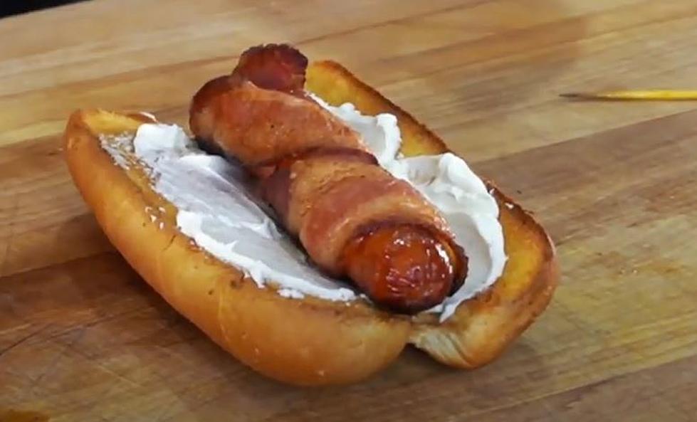 Fan Goes Viral for Turning Hot Dog into a Beer Straw