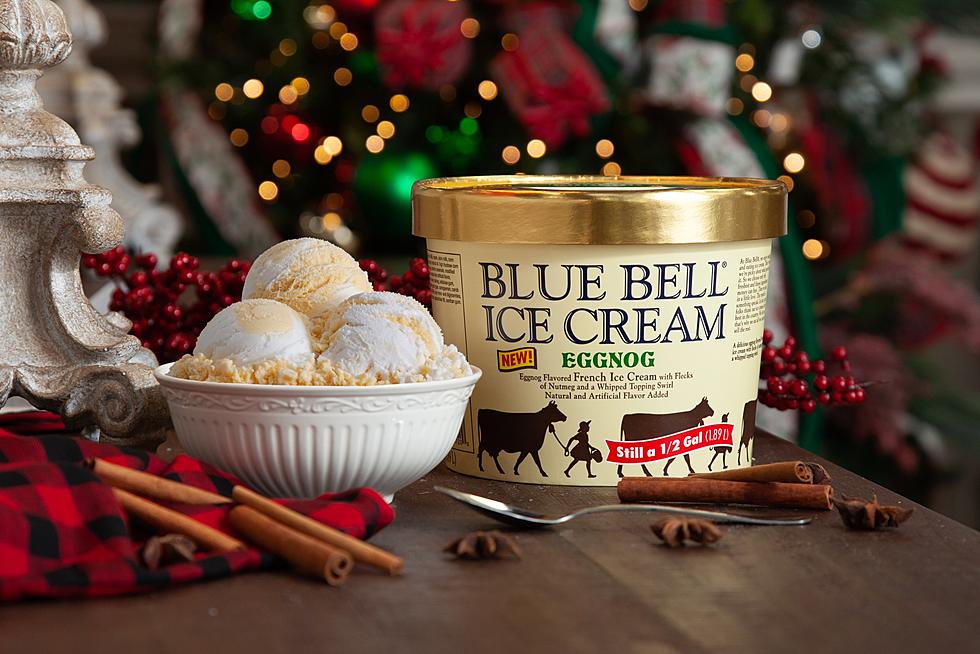 Blue Bell Eggnog Ice Cream Hits Store Shelves Today