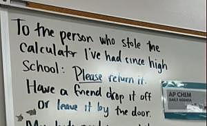 Classroom Theft Exposes Teacher&#8217;s Reality &#8211; Internet Responds