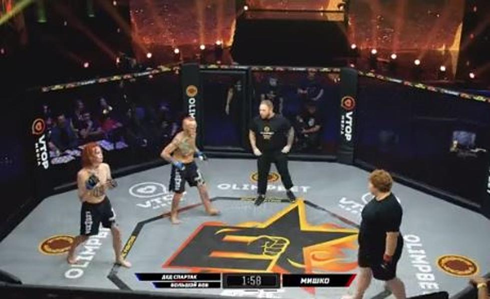 Woman Takes on 75-Year-Old &#038; Grandson in Epic MMA Fight