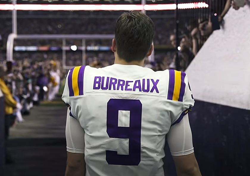 Joe Burrow embraces Louisiana identity with 'Burreaux' jersey