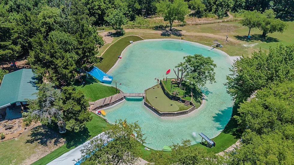 This Amazing Texas Rental Features Unique Amenities Including a Swim Pond