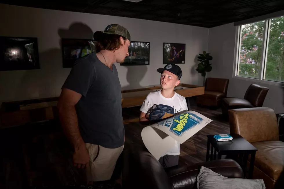 Morgan Wallen Gives Lafayette Boy the Surprise of a Lifetime [Photos]