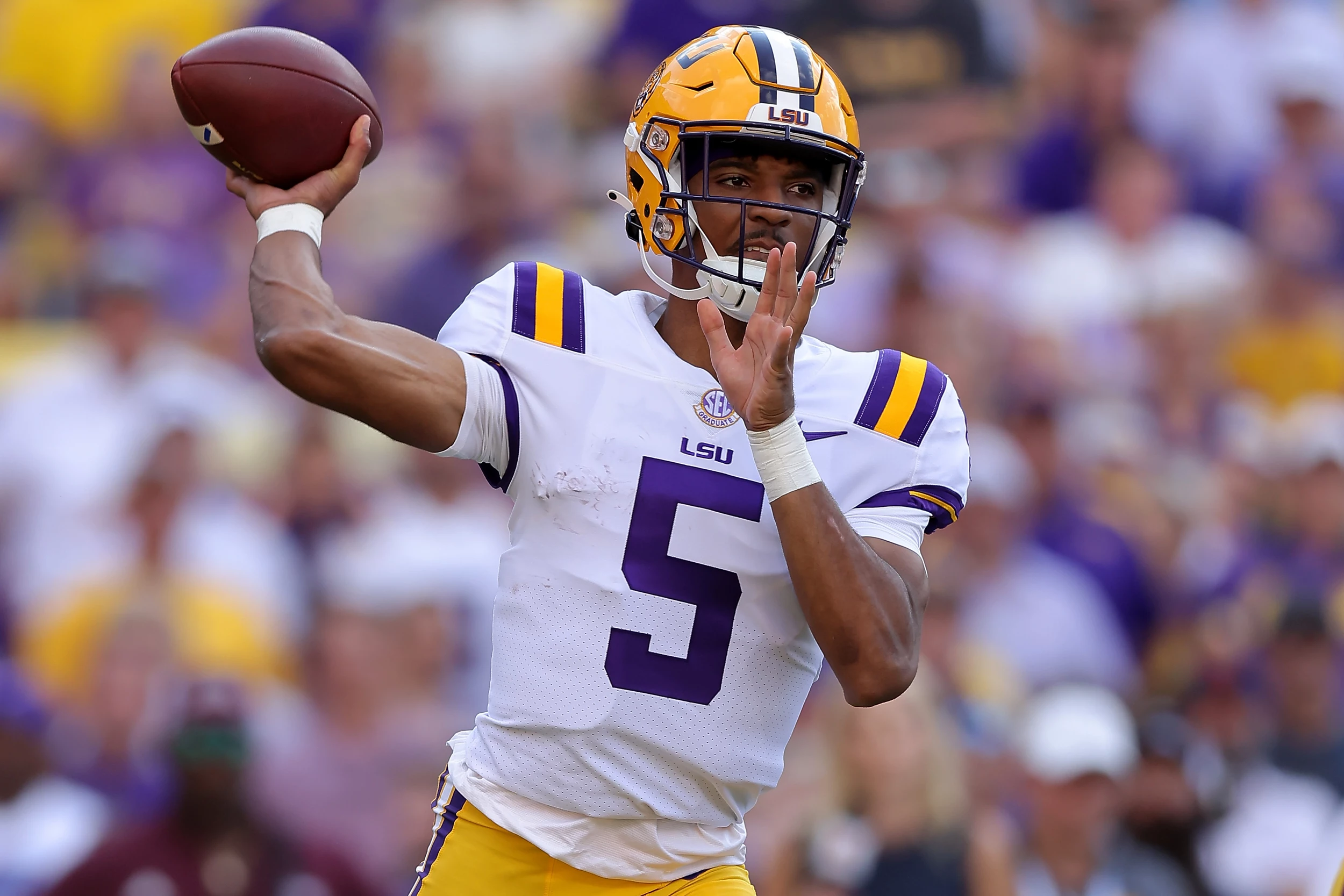 LSU Football Uniform - Home and Away