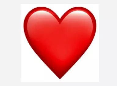 What is the difference between the red heart emoji ❤ and the