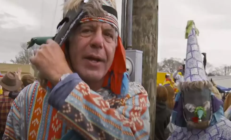 Remember When Anthony Bourdain Ran Mardi Gras in Mamou?