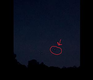 Louisiana Man Videos Odd Lights in the Sky, But We Noticed Something...