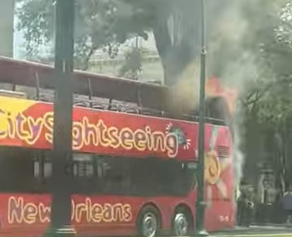 Video Shows New Orleans Tourist Bus in Flames